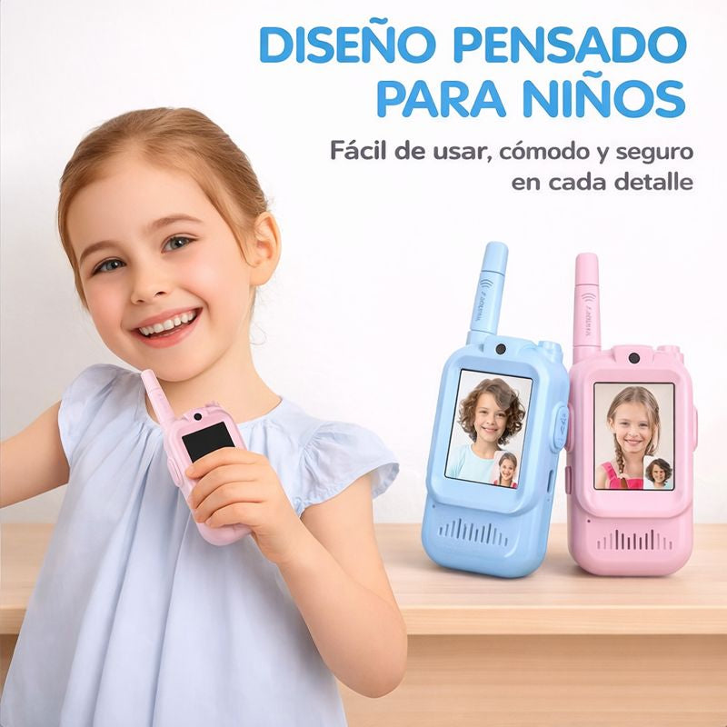 Video Walkie Talkie para niños