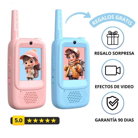 Video Walkie Talkie para niños