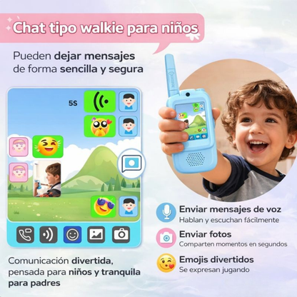 Video Walkie Talkie para niños
